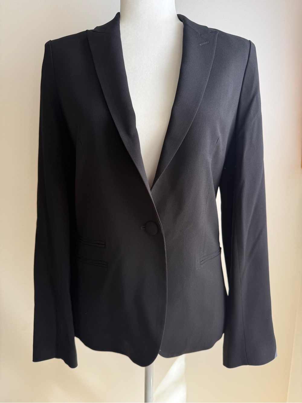 Zadig & Voltaire Black Single-Breasted Blazer – Size 38 / Medium